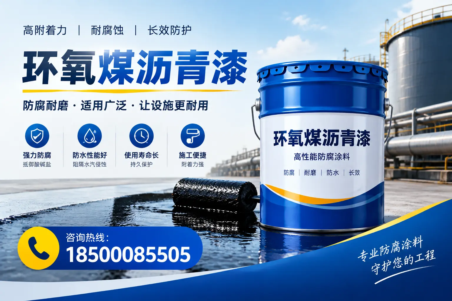环氧煤沥青漆与其他涂料的对比分析，助力临沂企业决策